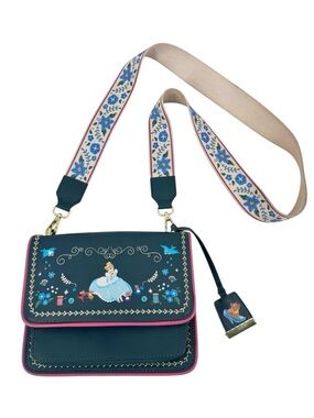 Disney Loungefly Cinderella Storybook Crossbody Bag